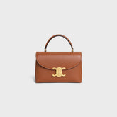 TEEN NINO BAG IN SUPPLE GRAINED CALFSKIN TAN