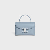 TEEN NINO BAG IN SUPPLE GRAINED CALFSKIN Light Denim