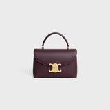 TEEN NINO BAG IN SUPPLE GRAINED CALFSKIN Deep Burgundy
