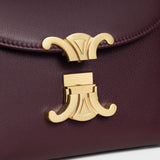TEEN NINO BAG IN SUPPLE GRAINED CALFSKIN Deep Burgundy