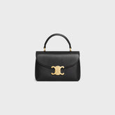 TEEN NINO BAG IN SUPPLE GRAINED CALFSKIN BLACK