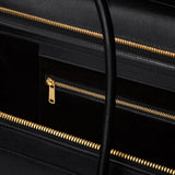 LARGE SMILING NEW LUGGAGE IN SUPPLE SHINY LAMBSKIN