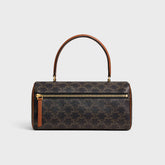CYLINDER BAG IN Triomphe canvas and calfskin