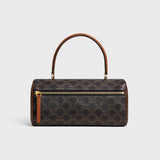 CYLINDER BAG IN Triomphe canvas and calfskin