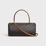 CYLINDER BAG IN Triomphe canvas and calfskin