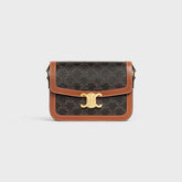 CLASSIQUE TRIOMPHE BAG IN Triomphe Canvas and Calfskin
