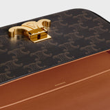 SHOULDER BAG CLAUDE IN Triomphe canvas and calfskin