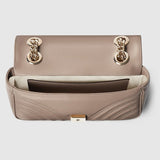 GG Marmont small shoulder bag taupe leather