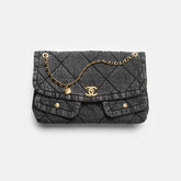 Fall-Winter 2025/26 Maxi Flapbag Black