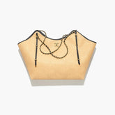 Cruise 2025/26 Maxi Shopping Bag Dark Beige & Black