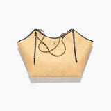 Cruise 2025/26 Maxi Shopping Bag Dark Beige & Black