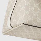 GG Emblem medium bucket bag and White Large