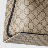 GG Emblem medium bucket bag and Black Large