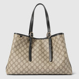 GG Emblem large tote bag Black
