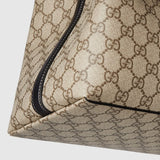 GG Emblem large tote bag Black