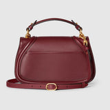 Blondie medium top handle bag Rosso Ancora red leather