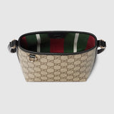 GG Emblem nano bucket bag Black