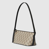 GG Emblem small shoulder bag Black