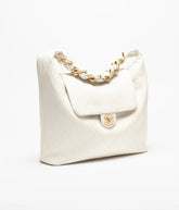 Fall-Winter 2025/26 Maxi Hobo Bag White