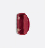 Small Lady Dior My Bag Cherry Red Cannage Lambskin