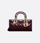 Small Lady D-Joy Bag Deep Red