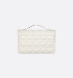 My Top Handle Bag Latte Cannage Lambskin