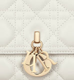 My Top Handle Bag Latte Cannage Lambskin