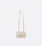 Small Caro Bag Ivory Supple Cannage Calfskin