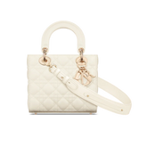 Small Lady Dior My Bag Latte Cannage Lambskin