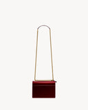 SUNSET SMALL IN PATENT LEATHER GLOSS BURGUNDY