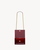 SUNSET SMALL IN PATENT LEATHER GLOSS BURGUNDY