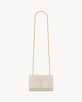 KATE SMALL IN GRAIN DE POUDRE EMBOSSED LEATHER BLANC VINTAGE