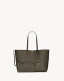 SHOPPING SAINT LAURENT IN LEATHER LIGHT MUSK