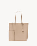 SHOPPING SAINT LAURENT IN LEATHER DARK BEIGE