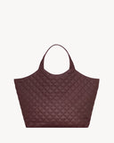 ICARE IN QUILTED NAPPA ROUGE CABERNET