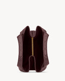 ICARE IN QUILTED NAPPA ROUGE CABERNET