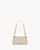 CALYPSO SMALL IN PLUNGED LAMBSKIN BLANC VINTAGE