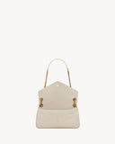 CALYPSO SMALL IN PLUNGED LAMBSKIN BLANC VINTAGE