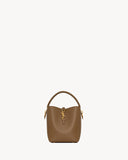 LE 37 SMALL IN SHINY LEATHER DARK CORK