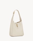 SUPPLE LARGE IN GRAINED LEATHER BLANC VINTAGE