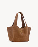 BEA IN SUEDE CARAMEL COGNAC