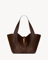 BEA IN PONY HAIR LEATHER MOKA