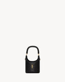 GABY BUCKET BAG IN LAMBSKIN BLACK