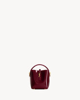 LE 37 MINI IN PATENT LEATHER GLOSS BURGUNDY