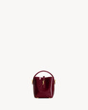LE 37 MINI IN PATENT LEATHER GLOSS BURGUNDY