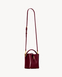 LE 37 MINI IN PATENT LEATHER GLOSS BURGUNDY