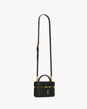 GABY VANITY BAG IN LAMBSKIN BLACK