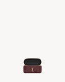 GABY VANITY BAG IN LAMBSKIN ROUGE CABERNET