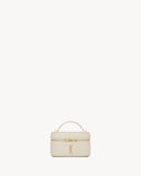 GABY VANITY BAG IN LAMBSKIN BLANC VINTAGE
