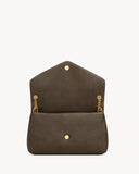 CALYPSO LARGE IN GRAINED LAMBSKIN LIGHT MUSK